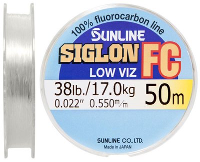 Флюорокарбон Sunline Siglon FC 50m 0.550mm 17.0kg поводковий XD_16580148 фото