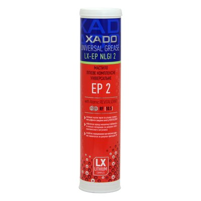 XADO LX-EP 2 Універсальне літієве мастило картридж 450 мл xad315 фото