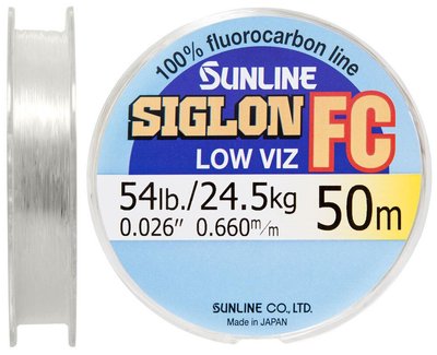 Флюорокарбон Sunline Siglon FC 50m 0.660mm 24.5kg поводковий XD_16580151 фото