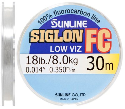 Флюорокарбон Sunline SIG-FC 30m 0.350mm 8.0kg поводковий XD_16580181 фото