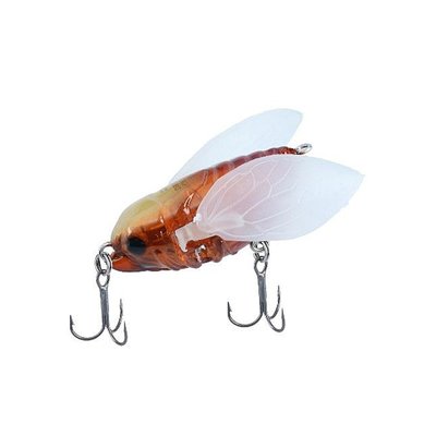 Воблер Daiwa Drown Cicada Rev. 41F 41mm 4.6g #Clear Brown (07432836) Воблер для риболовлі Джерк воблер 25608 фото