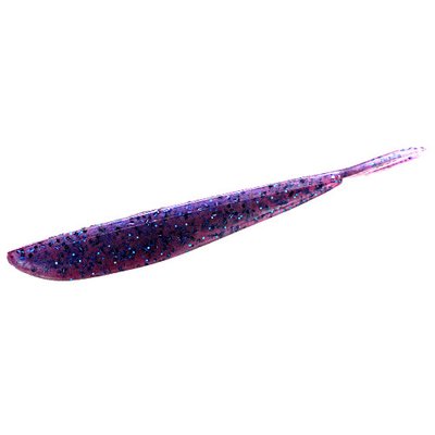 Силікон Lunker City Fin-S Fish 10/BG 4" #236 Purple Rain (23640) Силіконова приманка для риболовлі Силіконові рибки 22945 фото