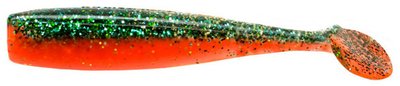 Силікон Lunker City Shaker 3.75" #169 Metallic Carrot (10шт/уп) Силіконова приманка для риболовлі Силіконові рибки 22584 фото