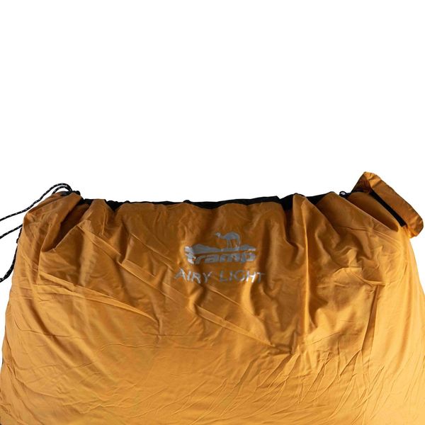 Спальний мішок Tramp Airy Light ковдра з капюш правий yellow/grey 190/80 UTRS-057 UTRS-056-R фото