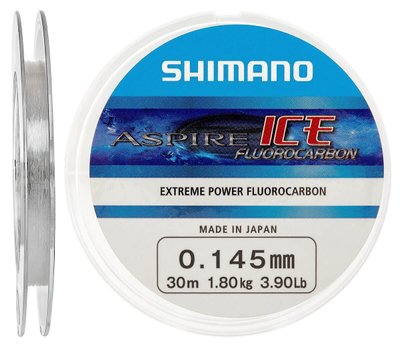 Флюорокарбон Shimano Aspire Fluoro Ice 30m 0.105 mm 1.3 kg XD_22665544 фото