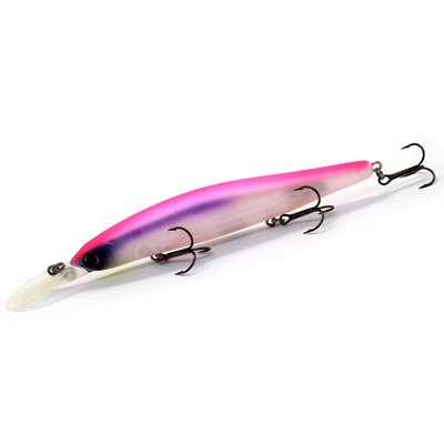 Воблер Daiwa Steez Minnow 110SP 110mm 15g #MR Mat Pink Purple (07431725) Воблер для риболовлі Джерк воблер 23909 фото