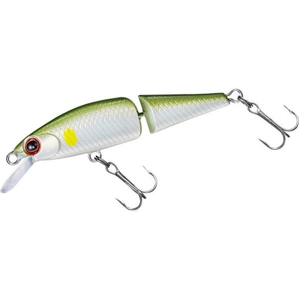 Воблер Daiwa Dr.Minnow 2 J 42S 42mm 1.8g #LIME GREEN (07413349) Воблер для риболовлі Джерк воблер 25122 фото