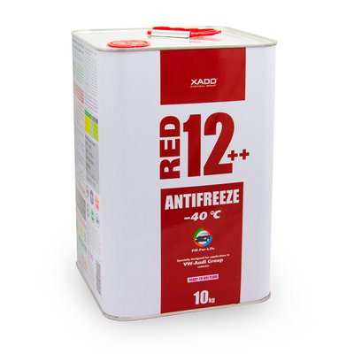 Антифриз для двигуна Antifreeze Red 12++ -40⁰С жестяна банка 10 кг 20803 фото