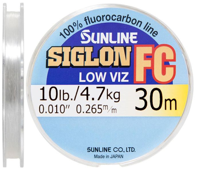 Флюорокарбон Sunline SIG-FC 30m 0.350mm 8.0kg поводковый Флюорокарбон рыболовный XD_16580181 фото