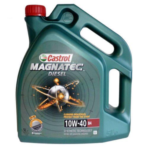 Castrol Magnatec (Кастрол Магнатек) Diesel 10w40 (10w-40, 10 w 40, 10в40) 5л SL/CF A3/B4 00161440 фото