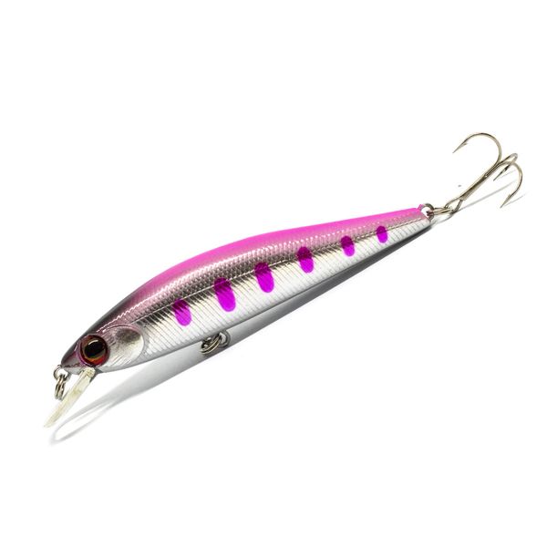 Воблер Daiwa Dr.Minnow 2 70S 70mm 6.6g #Cherry Yamame (07411528) Воблер для риболовлі Джерк воблер 25371 фото