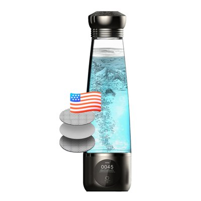Элегантная водородная бутылка Doctor-101 Angelic на 280 мл. Генератор водородной воды з мембраной DuPont для любого типа воды H6 фото