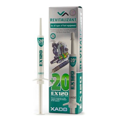 Ревіталізант EX120 для всіх типів паливної апаратури шприц у коробці 8 мл xad805 фото