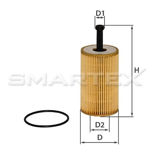 Фільтр масляний SMARTEX ОЕ18005ЕСО (SCT SH 4725 P) 27969 фото