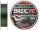 Шнур Select Basic PE Green 150m 0.08mm 8lb/4kg Шнур для риболовлі Шнур риболовецький XD_18701820 фото