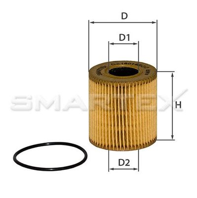 Фільтр масляний SMARTEX ОЕ18019ЕСО (SCT SH 4035 P) 27970 фото