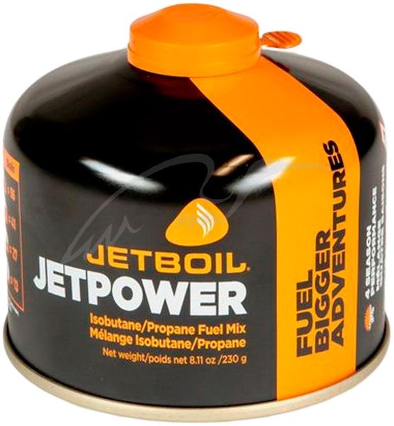 Газовий балон Jetboil JetPower 230g Газовий балон туристичний Портативний газовий балон XD_40000026 фото