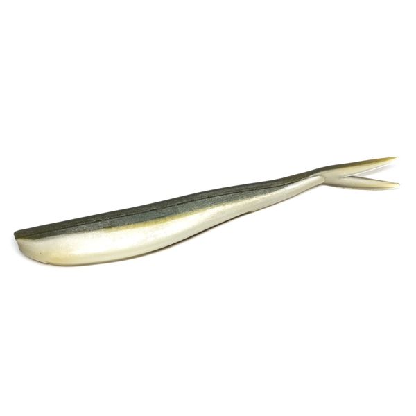 Силікон Lunker City Fin-S Fish 3/BG 10" #163 ROOTBEER SHINER (11633) Силіконова приманка для риболовлі Силіконові рибки 22943 фото