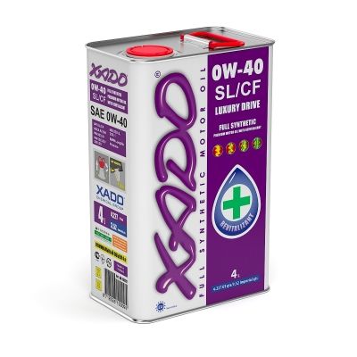 Синтетична олива XADO Atomic Oil 0W-40 SL/CF жерстяна банка 1 л xad149 фото