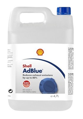 Нейтралізатор вихлопних газів Shell AdBlue мочевина 4.7 л. SHELL_44624 фото