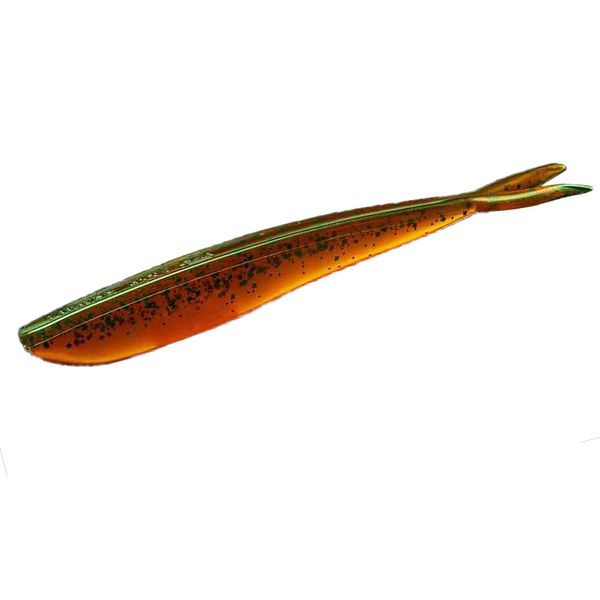 Силікон Lunker City Fin-S Fish 5/BG 7" #163 ROOTBEER SHINER (71635) Силіконова приманка для риболовлі Силіконові рибки 22948 фото