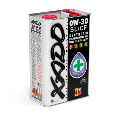 Синтетична олива XADO Atomic Oil 0W-30 SL/CF жерстяна банка 1 л xad151 фото