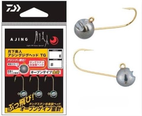 Джиг Голівка Daiwa Gekka Ajing Jig Head 2.5gr #10 3pc (07312840) Джиг головка рибальська 2201971 фото