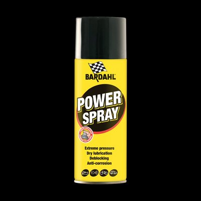 Сухе мастило POWER SPRAY BARDAHL 0,4л Сухе мастило для авто 46322 фото