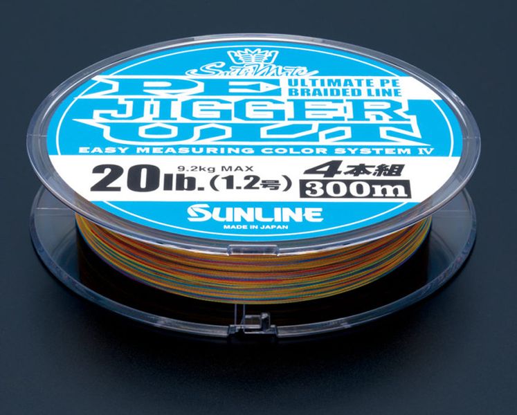 Шнур Sunline PE-Jigger ULT 200m (multicolor) #2.0/0.235mm 35lb/15.5kg XD_16581038 фото